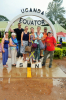 Crossing the Ugandan Equator